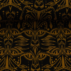 Viskosejersey Tigerelle by Cherry Picking - 299 schwarz