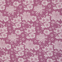 Viskose Webware Crysanthemen by Christiane Zielinski - 642 himbeer