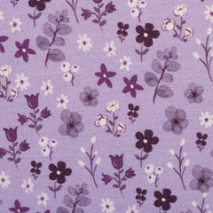 Baumwolljersey Winterbloom by Christiane Zielinski - 641 flieder
