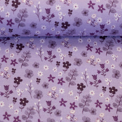 Baumwolljersey Winterbloom by Christiane Zielinski - 641 flieder