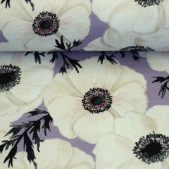 Modal French Terry Annemone by Christiane Zielinski - 642 flieder