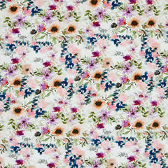 Baumwolljersey Flora