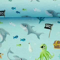 Baumwolljersey Ahoi! by mrs. Mint Design