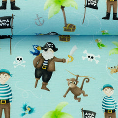 Baumwolljersey Ahoi! by mrs. Mint Design