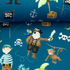 Baumwolljersey Ahoi! by mrs. Mint Design