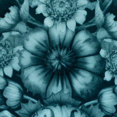 Viskosewebware Victorian Damask Tint by Bienvenido Colorido - 597 dunkelblau