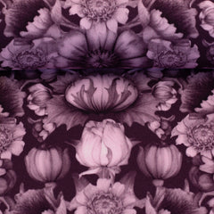 Viskosewebware Victorian Damask Tint by Bienvenido Colorido - 938 bordeaux