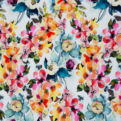 Baumwolljersey Lena Flower