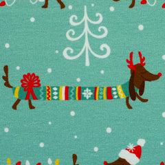 Sweatshirt Stoff Holly Dackel