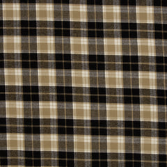 Baumwollflanell Maverick 126/299 ocker/schwarz