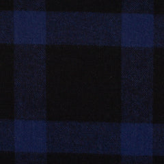 Baumwollflanell Maverick 157/598 dunkelblau