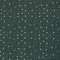 Baumwollwebware Björn Sterne - 749 dunkelpetrol