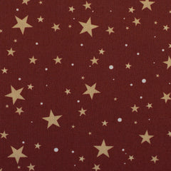 Baumwollwebware Björn Sterne - 937 bordeaux