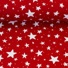 Canvas Wiebke Sterne - 637 rot