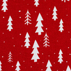 Canvas Wiebke Tannenbäume - 637 rot