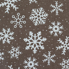 Canvas Wiebke Eiskristalle - 676 taupe