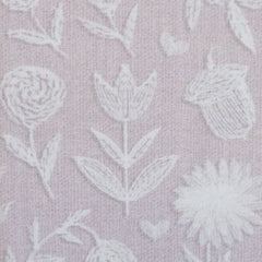 French Terry Embroidery Flowers by Christiane Zielinski - 431 rosa