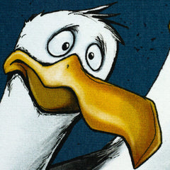 Panel French Terry Seagull Ole by Thorsten Berger