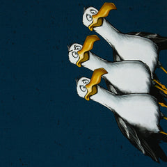 Panel French Terry Seagull Ole by Thorsten Berger