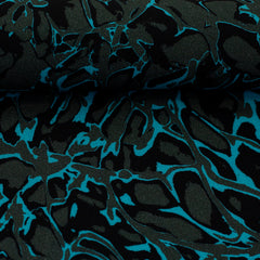 Viskose Webware Pop Art Waves by Thorsten Berger