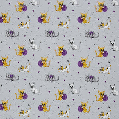 Baumwolljersey Cats & Dogs by Sabine Marschall