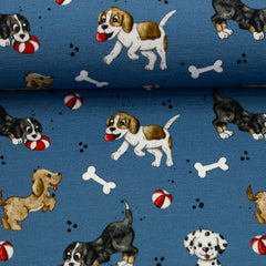 Baumwolljersey Cats & Dogs by Sabine Marschall