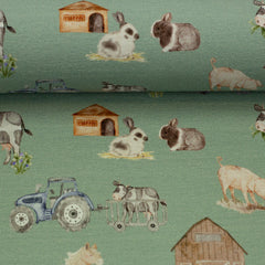 Baumwolljersey Farm by Christiane Zielinski