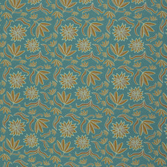 Canvas Retro Flowers by Emjo-Design