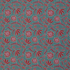 Canvas Retro Flowers by Emjo-Design