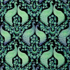 Canvas Peacock Wedding by Bienvenido Colorido