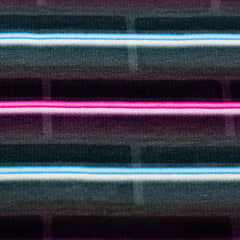 French Terry Glow by Lycklig Design - Neonstreifen