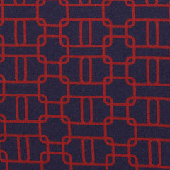 Viskosewebware Geoluxe Chain Twist by ki-ba-doo - 596 nachtblau