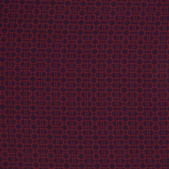 Viskosewebware Geoluxe Chain Twist by ki-ba-doo - 938 aubergine