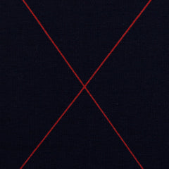 Panel French Terry Geoluxe Argyle by ki-ba-doo - 338 burgundy