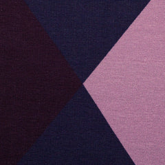 Panel French Terry Geoluxe Argyle by ki-ba-doo - 596 nachtblau