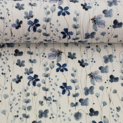 Rippjersey Mia - 259 rauchblau