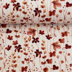 Rippjersey Mia - 715 braun/beige