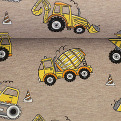 Sweatshirt Stoff Nick - 173 sand