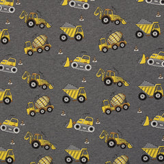 Sweatshirt Stoff Nick - 285 dunkelgrau