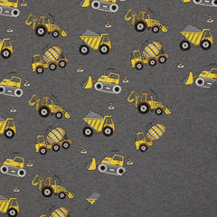 Sweatshirt Stoff Nick - 285 dunkelgrau