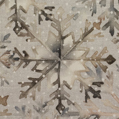 Canvas Niklas Eiskristalle - 183 grau