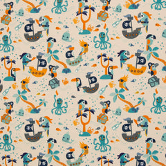 Baumwolljersey Parrots by Bienvenido Colorido