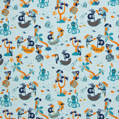 Baumwolljersey Parrots by Bienvenido Colorido
