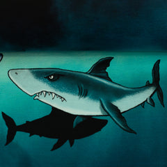 Panel French Terry Shark Tank by Thorsten Berger