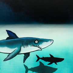 Panel French Terry Shark Tank by Thorsten Berger