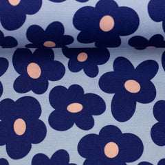 Viskosejersey Happy Flowers by Cherry Picking