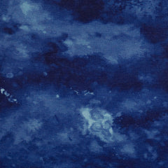 Baumwolljersey Batik - 596 marine