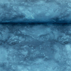 Baumwolljersey Batik - 746 aqua