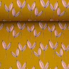 Canvas Dancing Leaves by Emjo Design