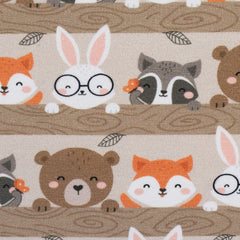 Baumwolljersey Gary Forest Animals
